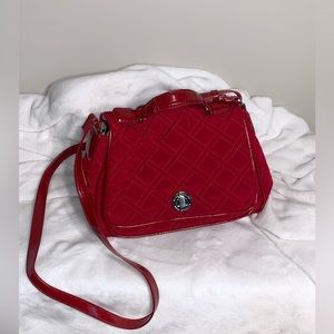 Vera Bradley red handbag